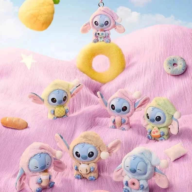 Stitch Eat Something Before Sleep Plush Dolls and Blind Boxes Figures and Cute Ornaments Gifts Wholesale Mystery Box