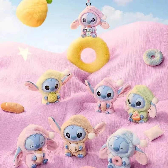 Stitch Eat Something Before Sleep Plush Dolls and Blind Boxes Figures and Cute Ornaments Gifts Wholesale Mystery Box