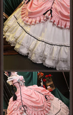 DokiDoki Ciel Phantomhive Cosplay Evening Dress Bustle Costume