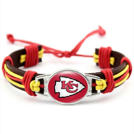 32 NFL Major League Football National Football League Leather Bracelet-Explosive Fashion Accessory