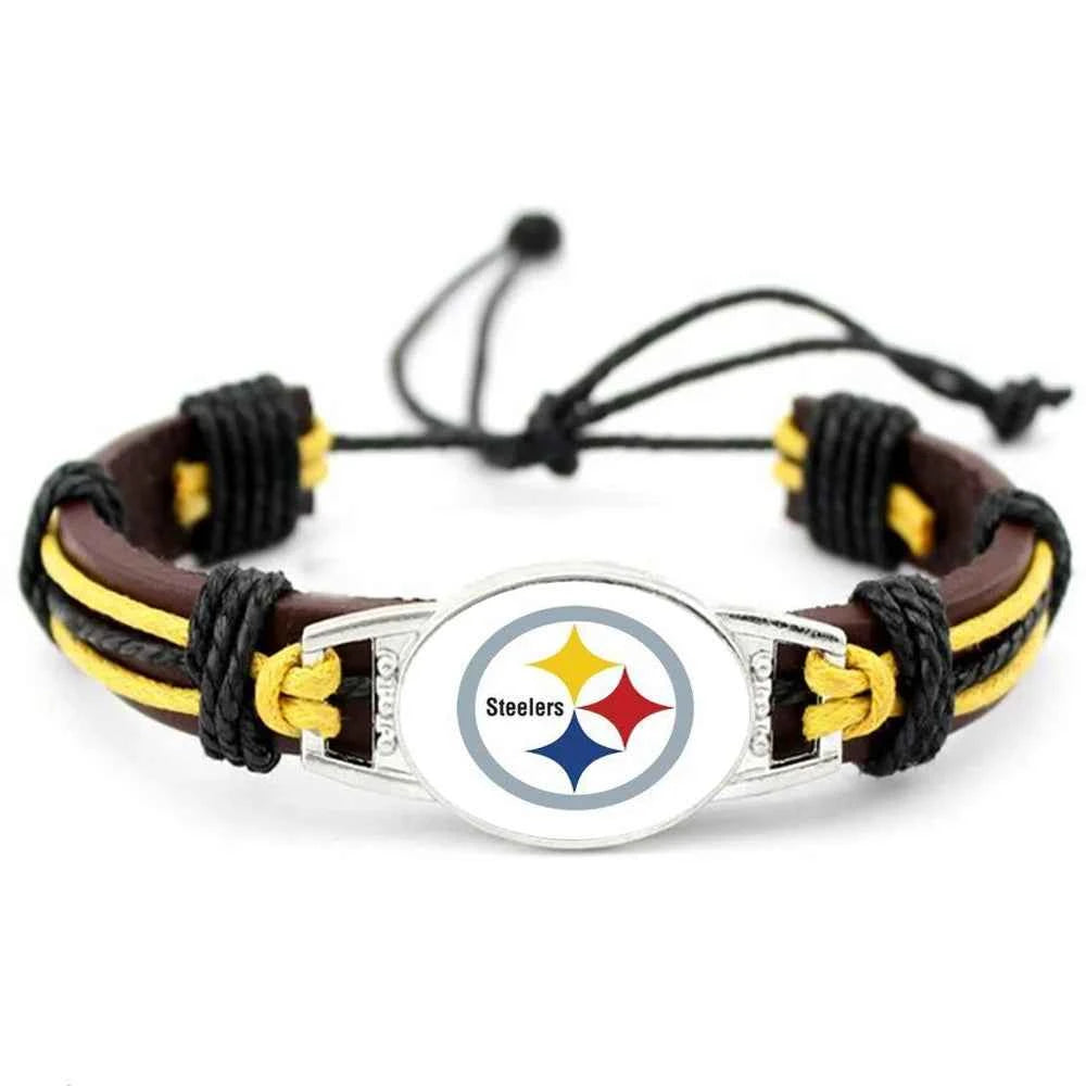 32 NFL Major League Football National Football League Leather Bracelet-Explosive Fashion Accessory