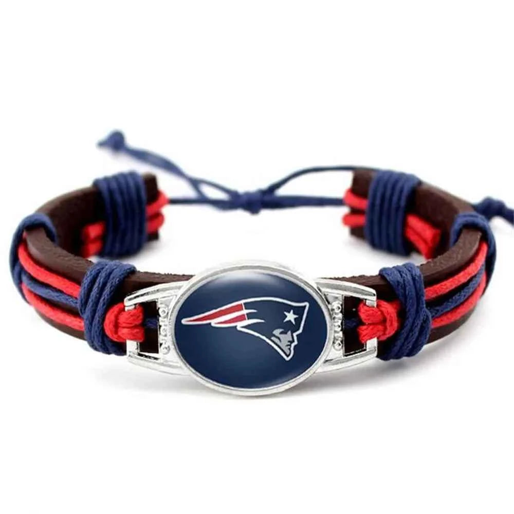 32 NFL Major League Football National Football League Leather Bracelet-Explosive Fashion Accessory