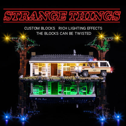 Vonado LED Light Set City 75810 Stranger Things The Upside Down Building Blocks Bricks Set DIY Toys Kit No Model SS69