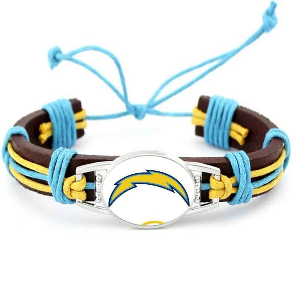 32 NFL Major League Football National Football League Leather Bracelet-Explosive Fashion Accessory