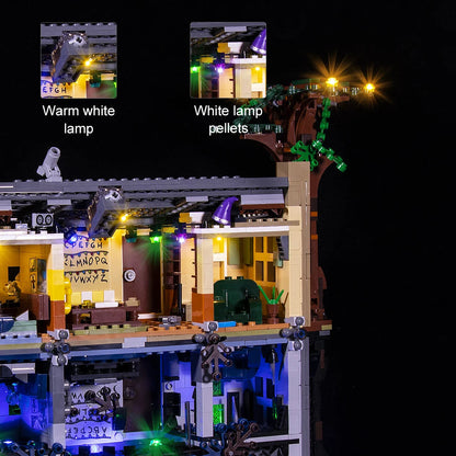 Vonado LED Light Set City 75810 Stranger Things The Upside Down Building Blocks Bricks Set DIY Toys Kit No Model SS69