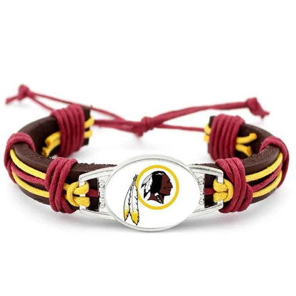32 NFL Major League Football National Football League Leather Bracelet-Explosive Fashion Accessory