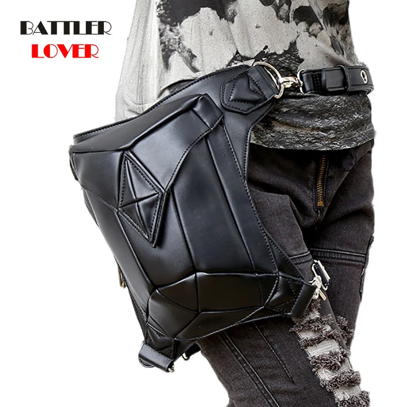 European Brand Design Chain Motorcycle Bags Women Clothing Shoulder Rivet Zipper Jacket Bag Messenger Bag Women Leather Handbags