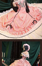 DokiDoki Ciel Phantomhive Cosplay Evening Dress Bustle Costume