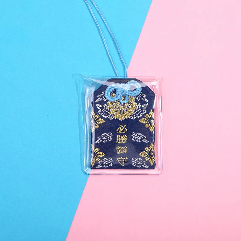 Japanese Prayer Omamori Pray Fortune Beauty Health Safety Lucky Charms Wealth Bag Guard Talisman Pendant Keychain Couple Gift - SS69