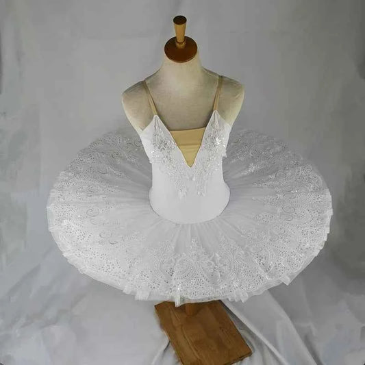 White Swan Professional Ballet Tutu Dress For Girls Ballerina Costume Contemporary Party Dance Costumes Tutu Ballet Skirts Adult