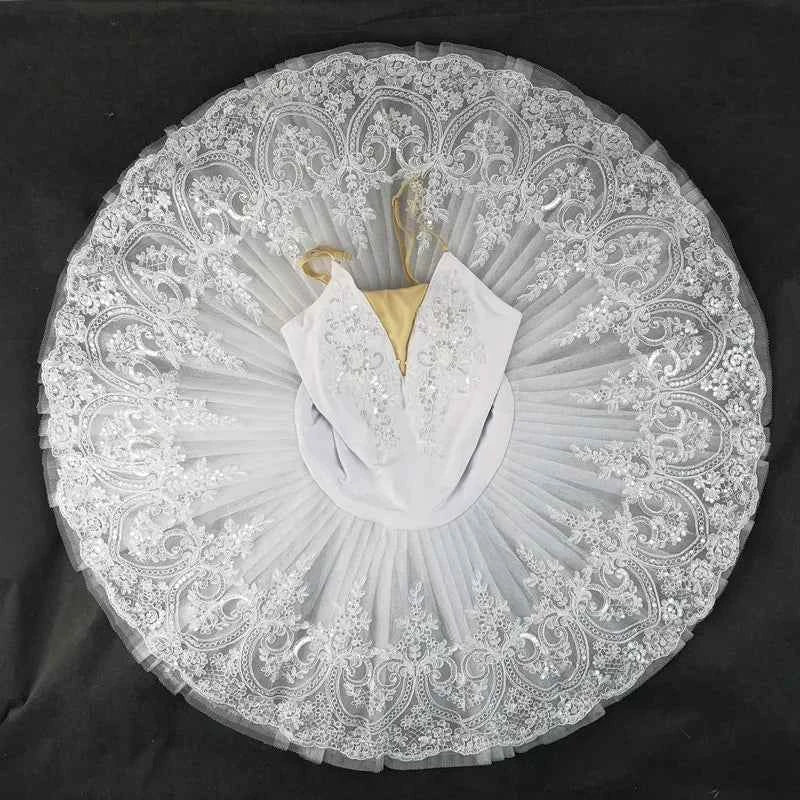 White Swan Professional Ballet Tutu Dress For Girls Ballerina Costume Contemporary Party Dance Costumes Tutu Ballet Skirts Adult
