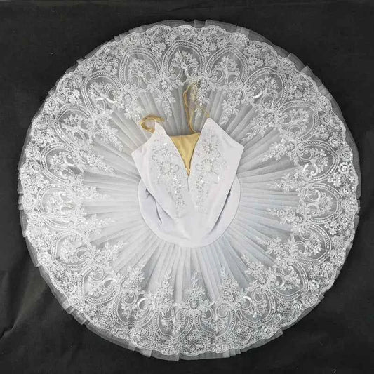 White Swan Professional Ballet Tutu Dress For Girls Ballerina Costume Contemporary Party Dance Costumes Tutu Ballet Skirts Adult