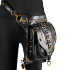 European Brand Design Chain Motorcycle Bags Women Clothing Shoulder Rivet Zipper Jacket Bag Messenger Bag Women Leather Handbags