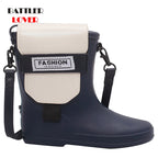 European Brand Design Chain Motorcycle Bags Women Clothing Shoulder Rivet Zipper Jacket Bag Messenger Bag Women Leather Handbags