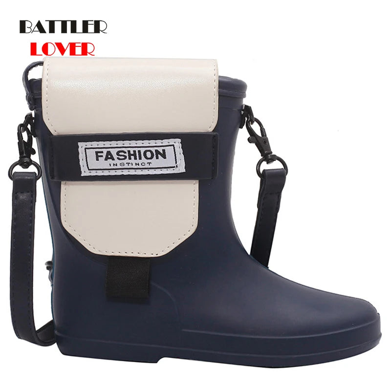 European Brand Design Chain Motorcycle Bags Women Clothing Shoulder Rivet Zipper Jacket Bag Messenger Bag Women Leather Handbags