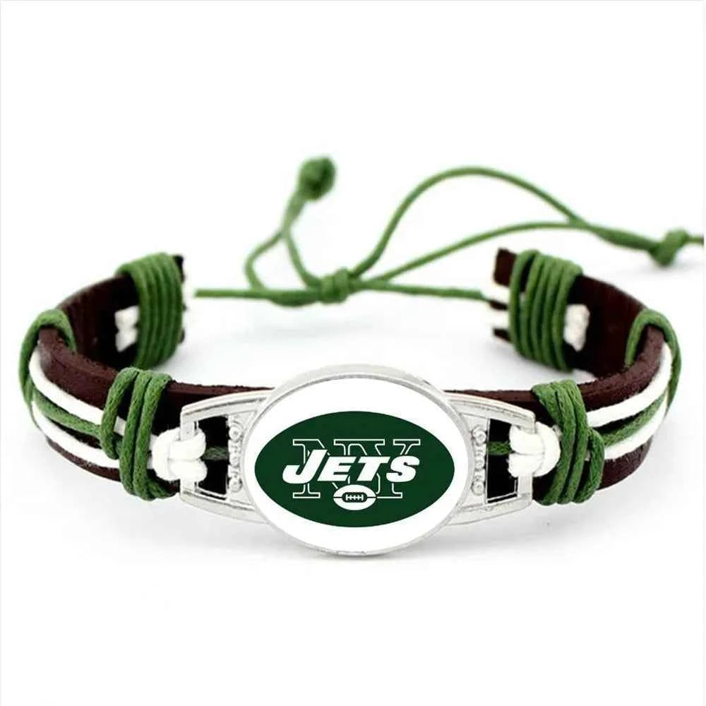 32 NFL Major League Football National Football League Leather Bracelet-Explosive Fashion Accessory