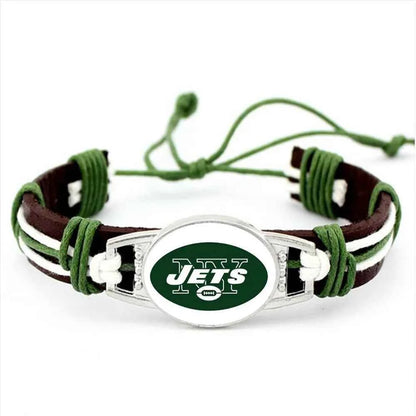 32 NFL Major League Football National Football League Leather Bracelet-Explosive Fashion Accessory
