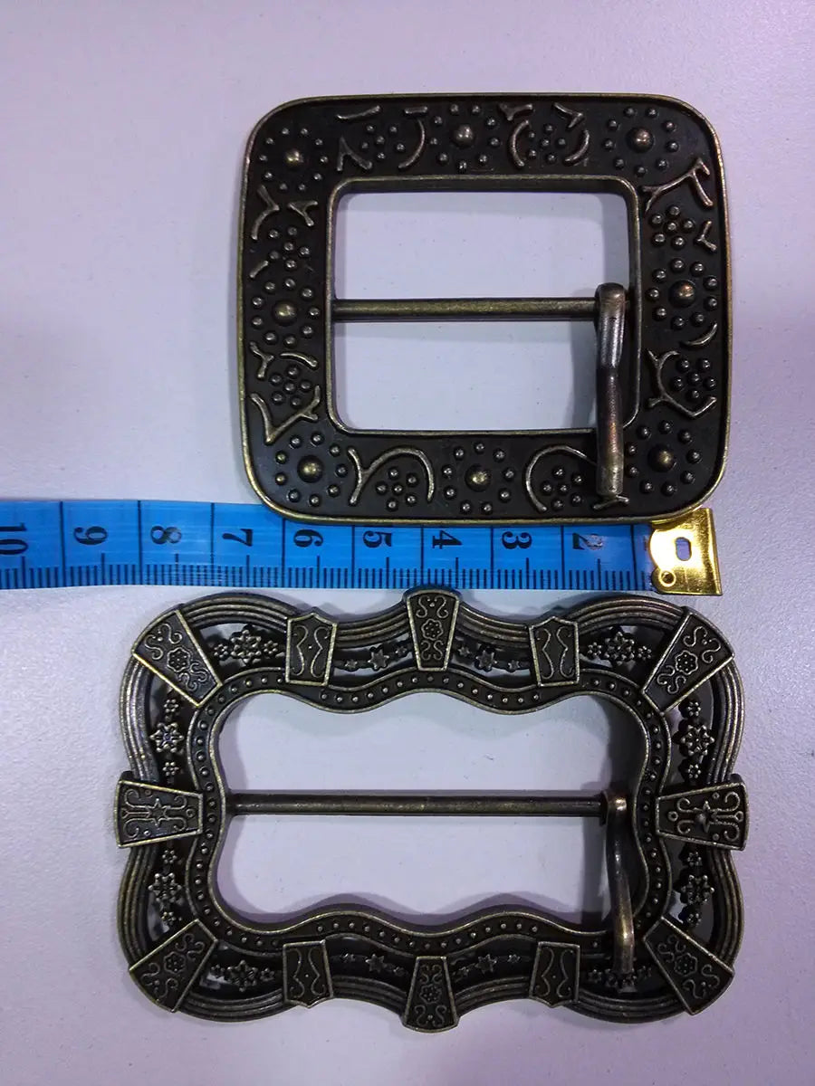 Sparrow Captain Cosplay Baldric Belt & Buckle - Synthetic Leather Prop