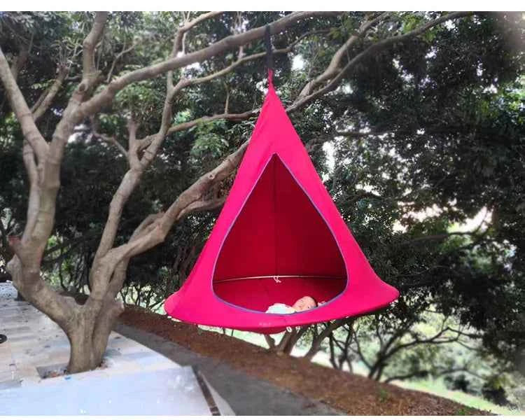 Outdoor Waterproof hammock Double Cacoon Hanging Chair Weight Capacity 80KG Outdoor and Indoor Use - Hanging Kit hanging tent