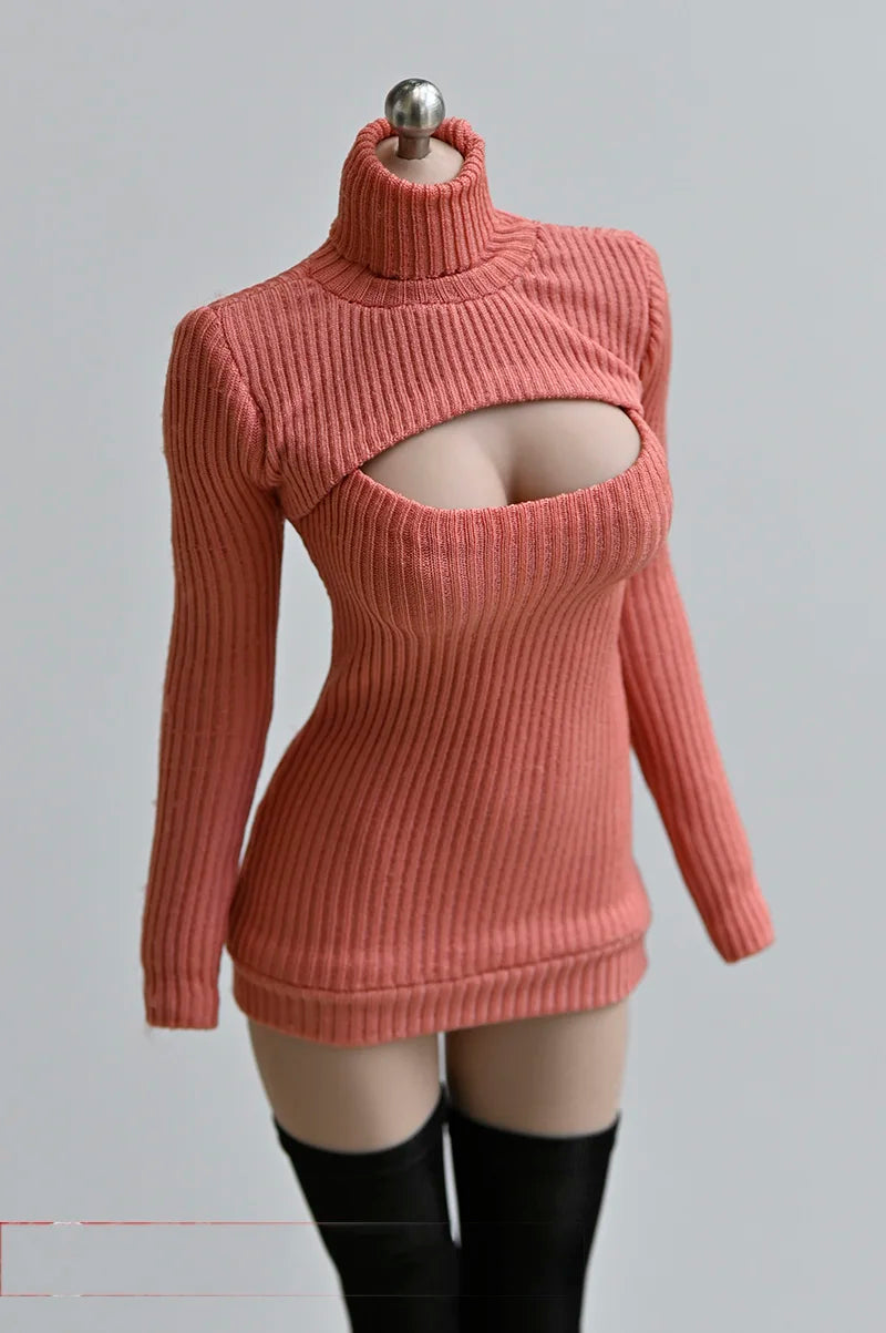 1/6 Scale Action Figure Accessories Clothing Sexy Sweater Shirt for 12 Inches TBLeague Movable Doll Female Body SS69