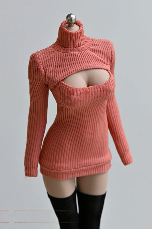 1/6 Scale Action Figure Accessories Clothing Sexy Sweater Shirt for 12 Inches TBLeague Movable Doll Female Body SS69