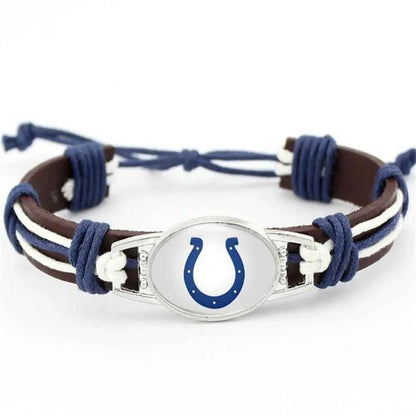 32 NFL Major League Football National Football League Leather Bracelet-Explosive Fashion Accessory