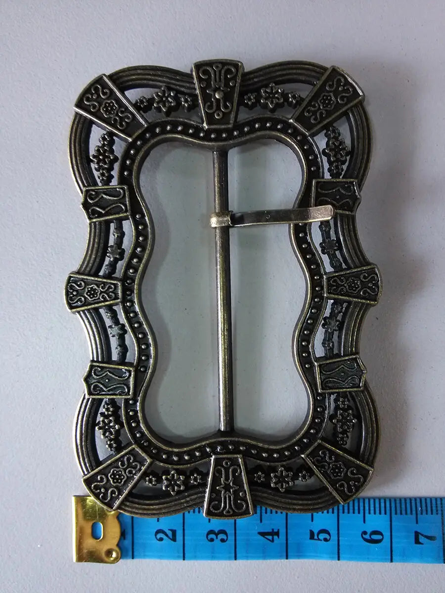 Sparrow Captain Cosplay Baldric Belt & Buckle - Synthetic Leather Prop