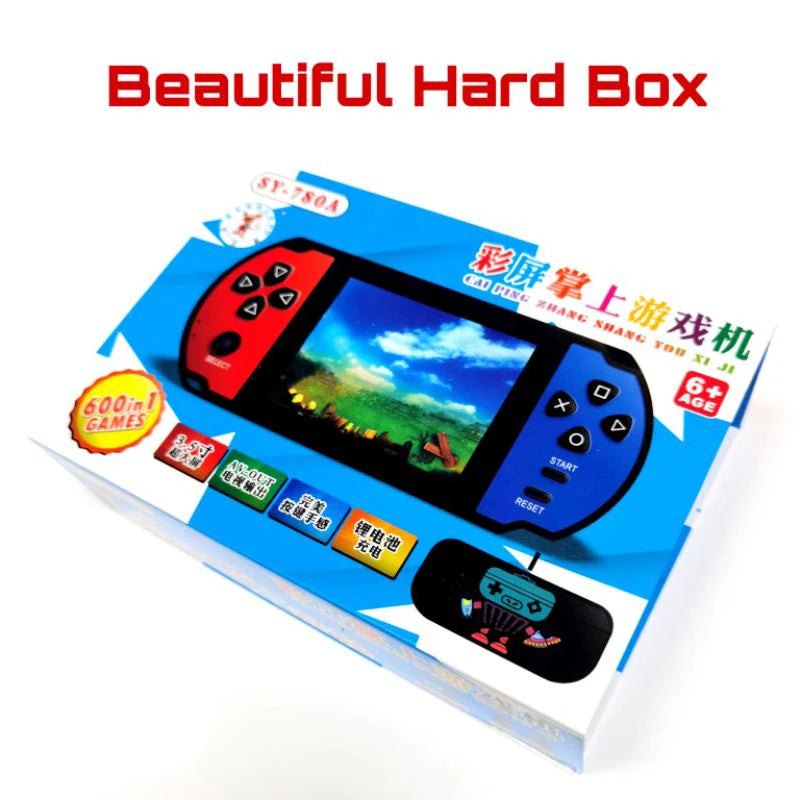 X12 Video Game Console Built 10000 Games 16GB Handheld Double Joystick Game Controller 3.5'' Screen Retro Handheld Game Console SS69