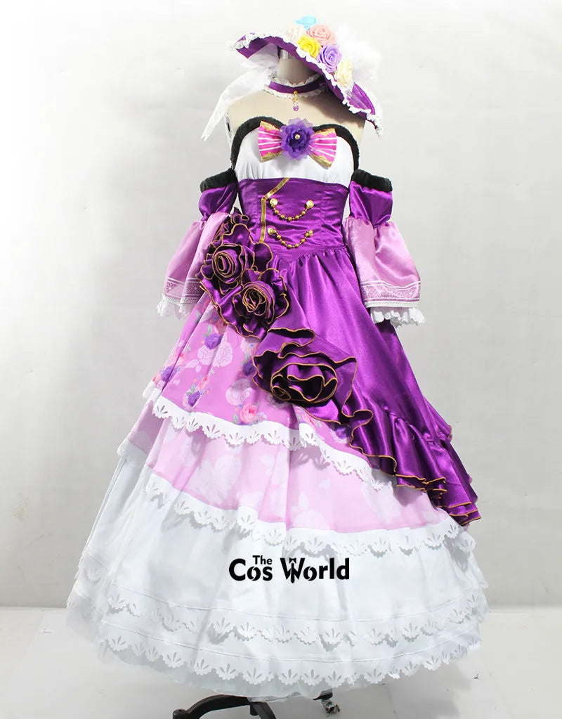 Love Live Dancing Party Tojo Nozomi Dresses Outfits Anime Customize Cosplay Costumes - SS69