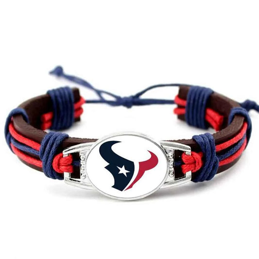 32 NFL Major League Football National Football League Leather Bracelet-Explosive Fashion Accessory