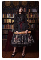 Vintage Lolita Jk Dress Women Black Gothic Bow Ruffles Party Camis Dress Japanese Kawaii Vacation Victorian Sleeveless Vestidos SS69