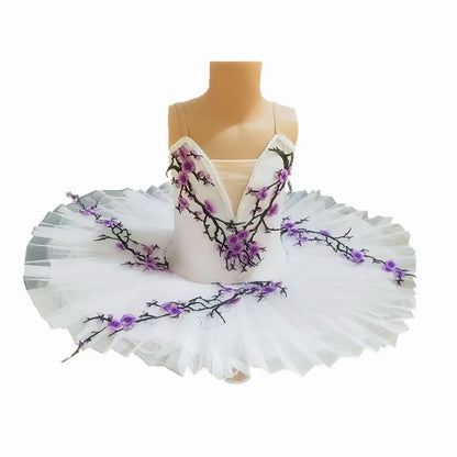 Professional Platter Tutu Black White Red Ballet Dance Costume For Women Tutu Ballet Adult Ballet Dance Skirt With Underwear - SS69