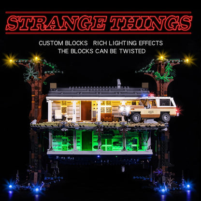 Vonado LED Light Set City 75810 Stranger Things The Upside Down Building Blocks Bricks Set DIY Toys Kit No Model SS69