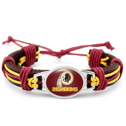 32 NFL Major League Football National Football League Leather Bracelet-Explosive Fashion Accessory