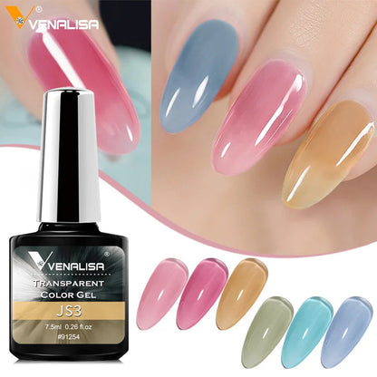 Venalisa Crystal Cat Eye Nail Gel Polish Magnetic Gel Nail Polish 7.5ml Soak Off UV LED Enamel UV Gel SS69