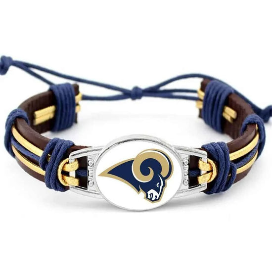 32 NFL Major League Football National Football League Leather Bracelet-Explosive Fashion Accessory