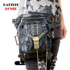 European Brand Design Chain Motorcycle Bags Women Clothing Shoulder Rivet Zipper Jacket Bag Messenger Bag Women Leather Handbags