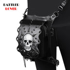European Brand Design Chain Motorcycle Bags Women Clothing Shoulder Rivet Zipper Jacket Bag Messenger Bag Women Leather Handbags