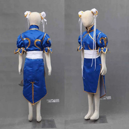 Athemis Street Cosplay Chun-Li Cosplay Costume Child Plus Size Outfit And Women Set Custom Made Size