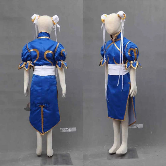 Athemis Street Cosplay Chun-Li Cosplay Costume Child Plus Size Outfit And Women Set Custom Made Size