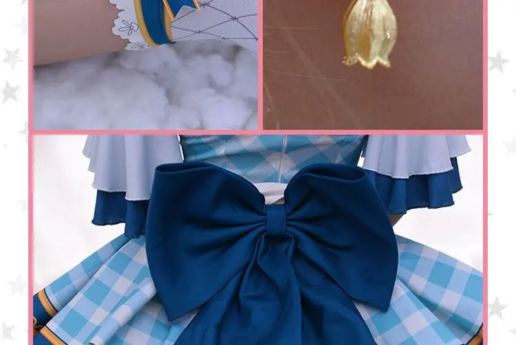 Lovelive Flower Bouquet Cosplay Nico Kotori Tojo Maki Eli Ayase Nozomi Hanayo Lolita Dress Love Live Uniform Cosplay Costume SS69