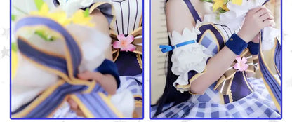 Lovelive Flower Bouquet Cosplay Nico Kotori Tojo Maki Eli Ayase Nozomi Hanayo Lolita Dress Love Live Uniform Cosplay Costume SS69