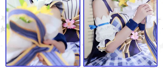 Lovelive Flower Bouquet Cosplay Nico Kotori Tojo Maki Eli Ayase Nozomi Hanayo Lolita Dress Love Live Uniform Cosplay Costume SS69