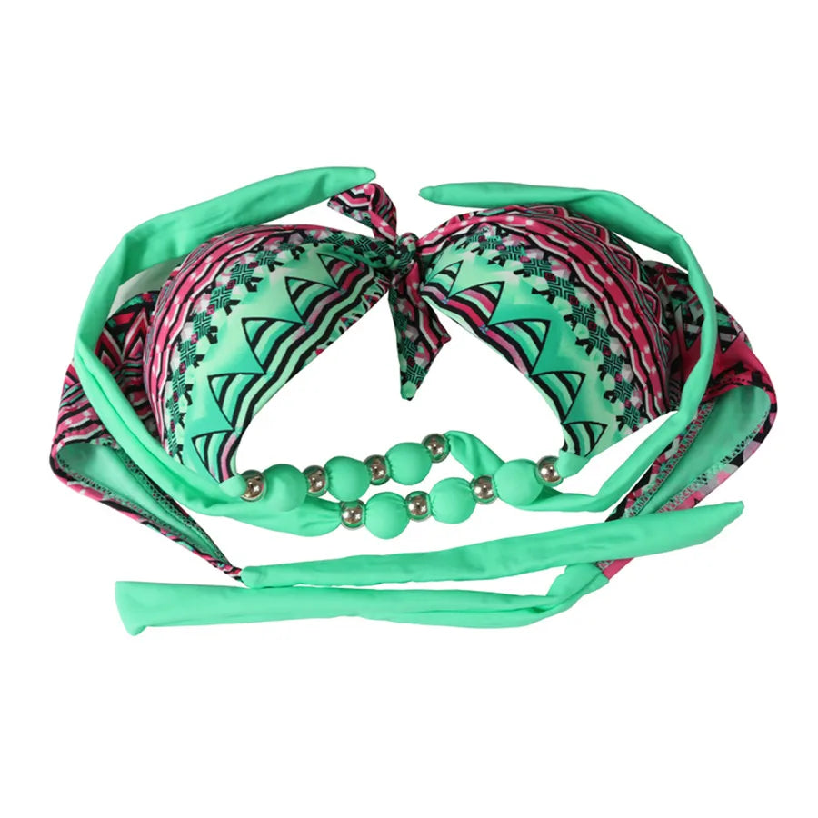 EONAR Women Bikini Offer Combined Size Swimsuit Push Up Bikini Sets Brazilian Bathing Suits Plus Size Swimwear Female XXL SS69