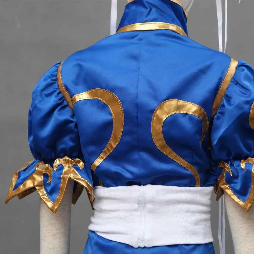 Athemis Street Cosplay Chun-Li Cosplay Costume Child Plus Size Outfit And Women Set Custom Made Size
