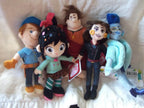 New Wreck-It Ralph RALPH BREAKS THE INTERNET FIX-IT FELIX  Vanellope Yesss Shank Plush toy 50CM