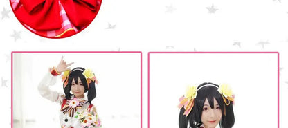 Lovelive Flower Bouquet Cosplay Nico Kotori Tojo Maki Eli Ayase Nozomi Hanayo Lolita Dress Love Live Uniform Cosplay Costume SS69