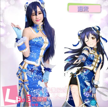 Lovelive Maki Nishikino Minami Kotori Awaken Love Live Cosplay Cheongsam hanayo qipao unisex yazawa eli uniforme sexy SS69 93.69 Style 7 / XL / Love live