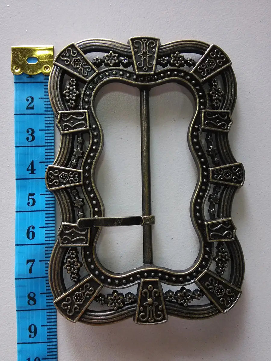 Sparrow Captain Cosplay Baldric Belt & Buckle - Synthetic Leather Prop