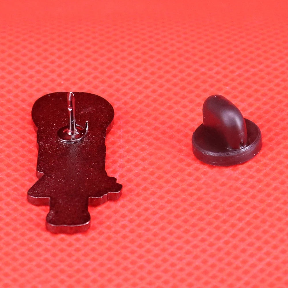 Wednesday Addams enamel pin cool black art brooch green reagent bottle badge Gothic Halloween gift cute women shirt jacket acces SS69